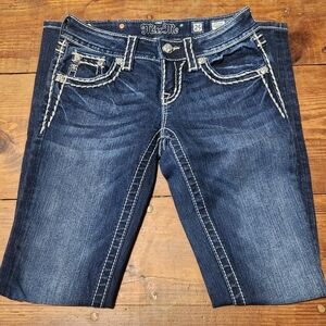 Miss Me Dark Blue Denim Women's Jeans